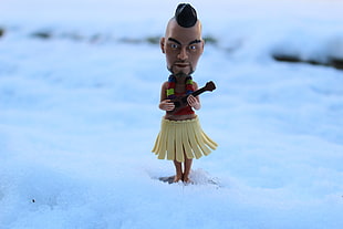man wearing hawaiian costume bobblehead, Far Cry HD wallpaper