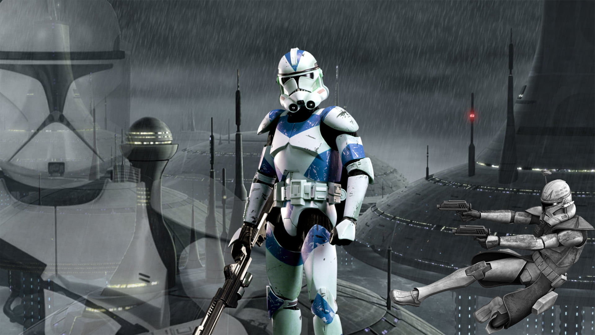 Stormtrooper Illustration Clone Trooper Star Wars Hd Wallpaper Wallpaper Flare