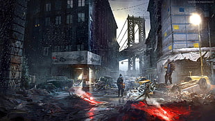 Tom Clancy's The Division cover art HD wallpaper