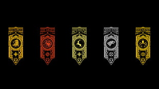 Game of Thrones wallpapers, Game of Thrones, sigils HD wallpaper