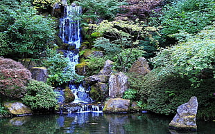 photo of waterfalls