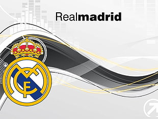 RealMadrid logo, Real Madrid HD wallpaper