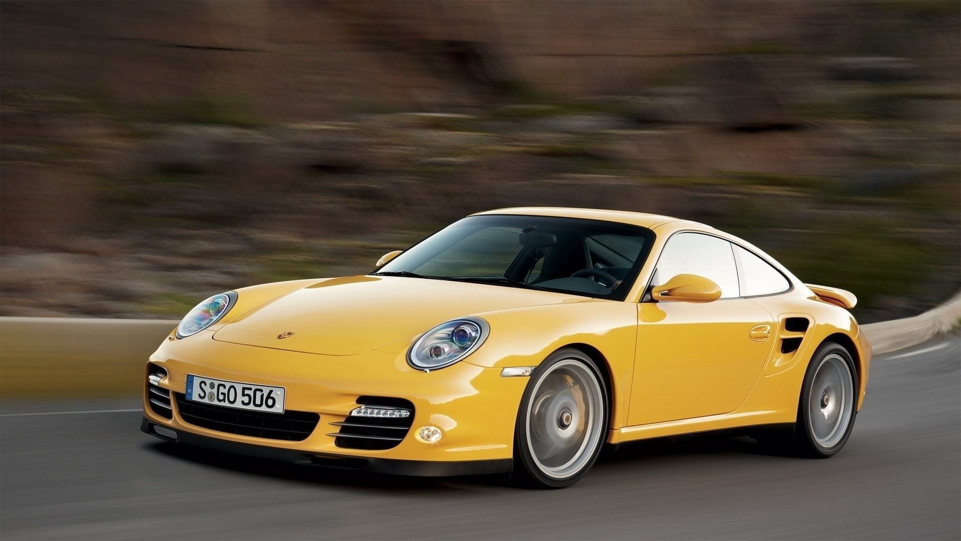 yellow Porsche Cayman coupe, Porsche 911, car, yellow cars