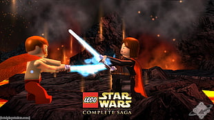 LEGO Star Wars Complete saga, Star Wars, LEGO, LEGO Star Wars, video games HD wallpaper