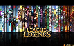 League of Legends digital wallpaper, League of Legends, collage, video games