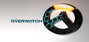 Overwatch logo, Overwatch, render, CGI, digital art HD wallpaper