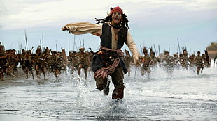Jack Sparrow, Johnny Depp, Jack Sparrow, Pirates of the Caribbean, movies HD wallpaper