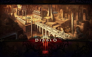 Diablo digital wallpaper, Diablo III