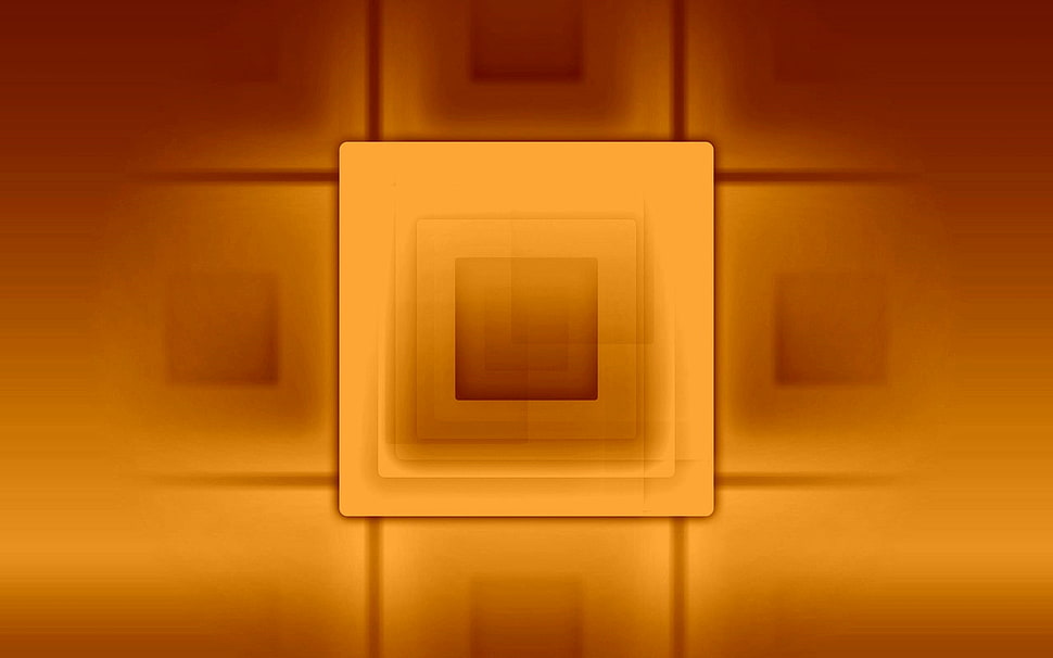 square brown frame HD wallpaper
