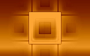square brown frame HD wallpaper