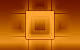 square brown frame HD wallpaper