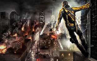 game cover, video games, inFamous HD wallpaper