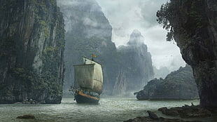 Kong Island movie scene HD wallpaper
