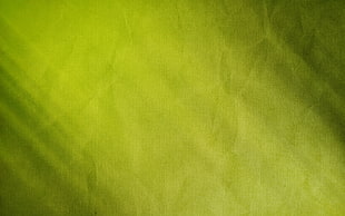 green textile