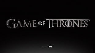 Game of Thrones logo HD wallpaper
