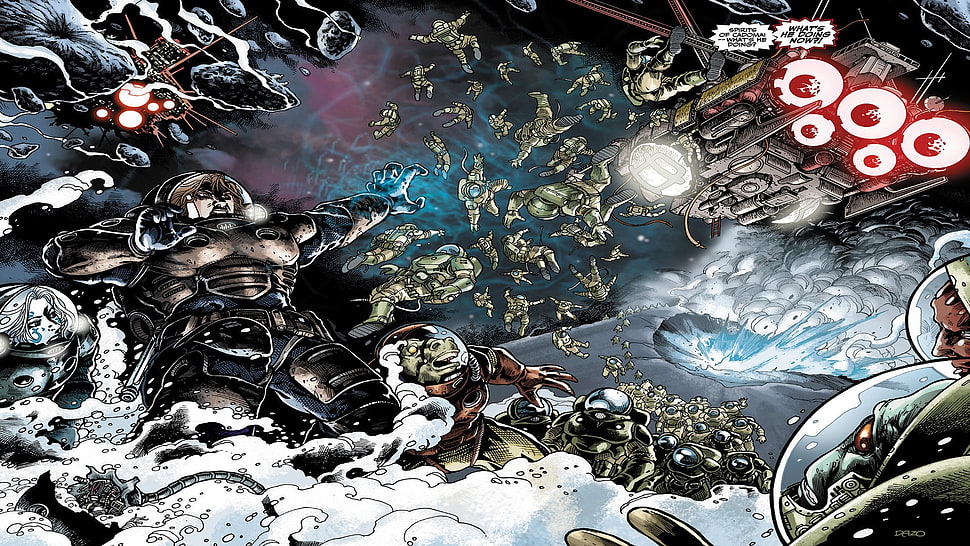 comic book strip, Star Wars, comics HD wallpaper