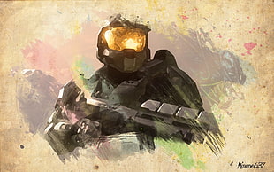Halo wallpaper, Halo, Master Chief, Xbox, video games