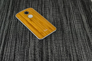 brown smartphone HD wallpaper