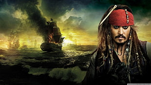 Johnny Depp, Pirates of the Caribbean, Jack Sparrow, Johnny Depp, movies HD wallpaper