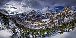 Alps, nature, panorama, landscape HD wallpaper