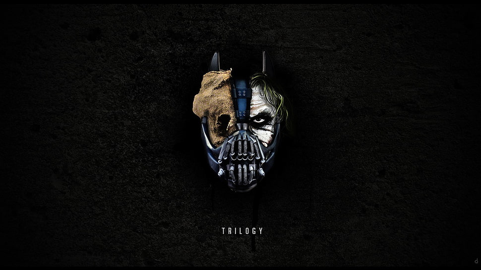 Batman trilogy digital wallpaper HD wallpaper