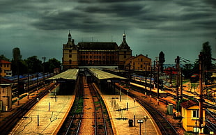 two train station, Istanbul, Turkey, train station, architecture