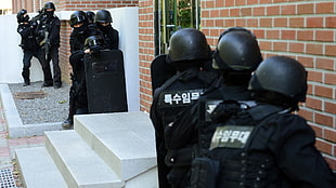 swat team, military, Republic of Korea Armed Forces, police