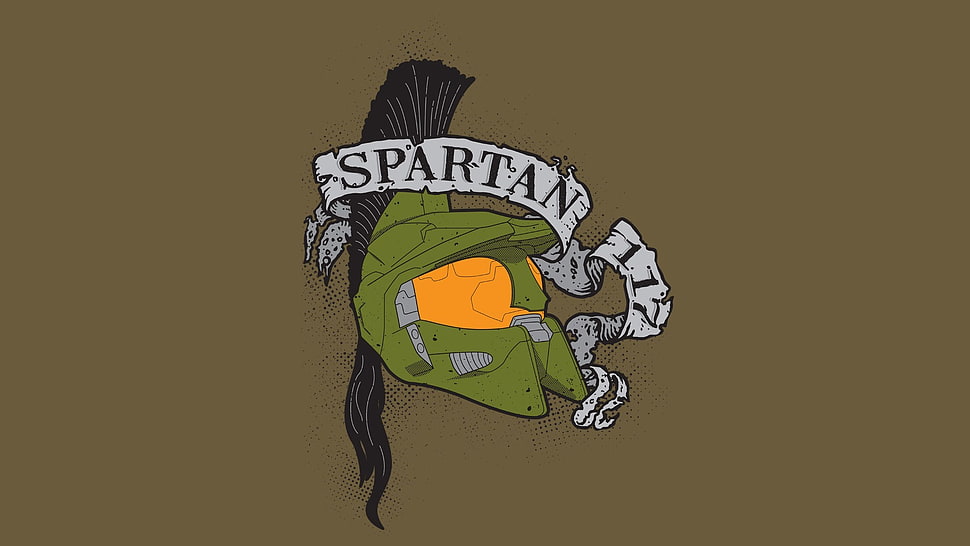 Spartan 117 logo HD wallpaper