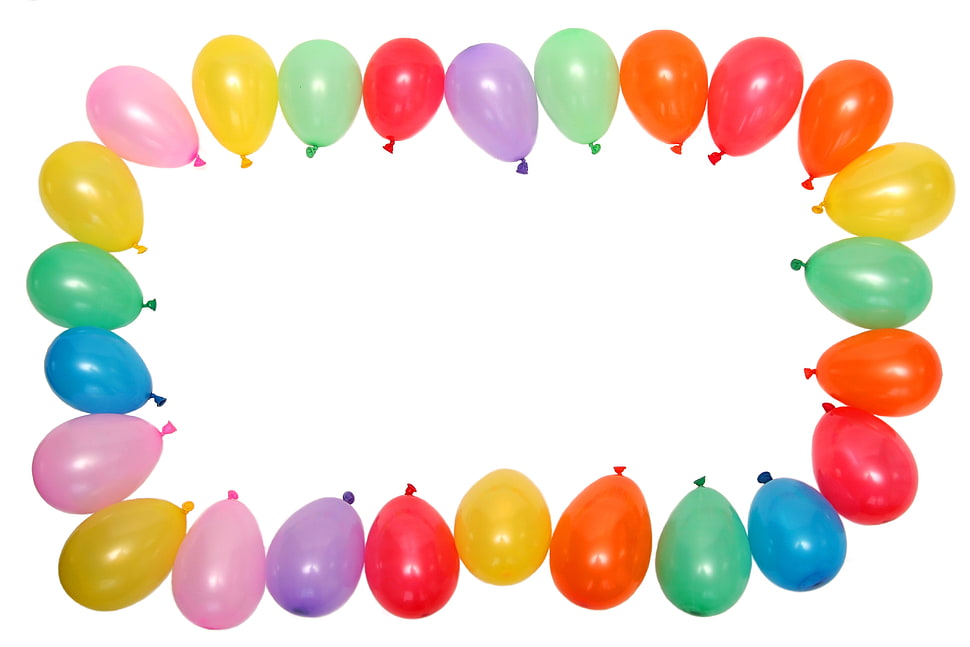 assorted balloons decor HD wallpaper