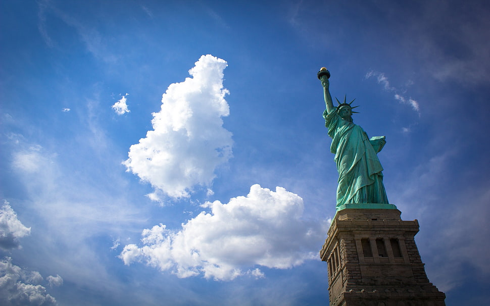 Statue of Liberty, New York, statue, Statue of Liberty HD wallpaper