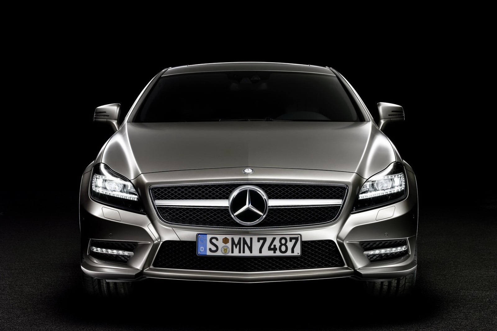 silver Mercedes-Benz car, Mercedes-Benz, car, silver cars, vehicle