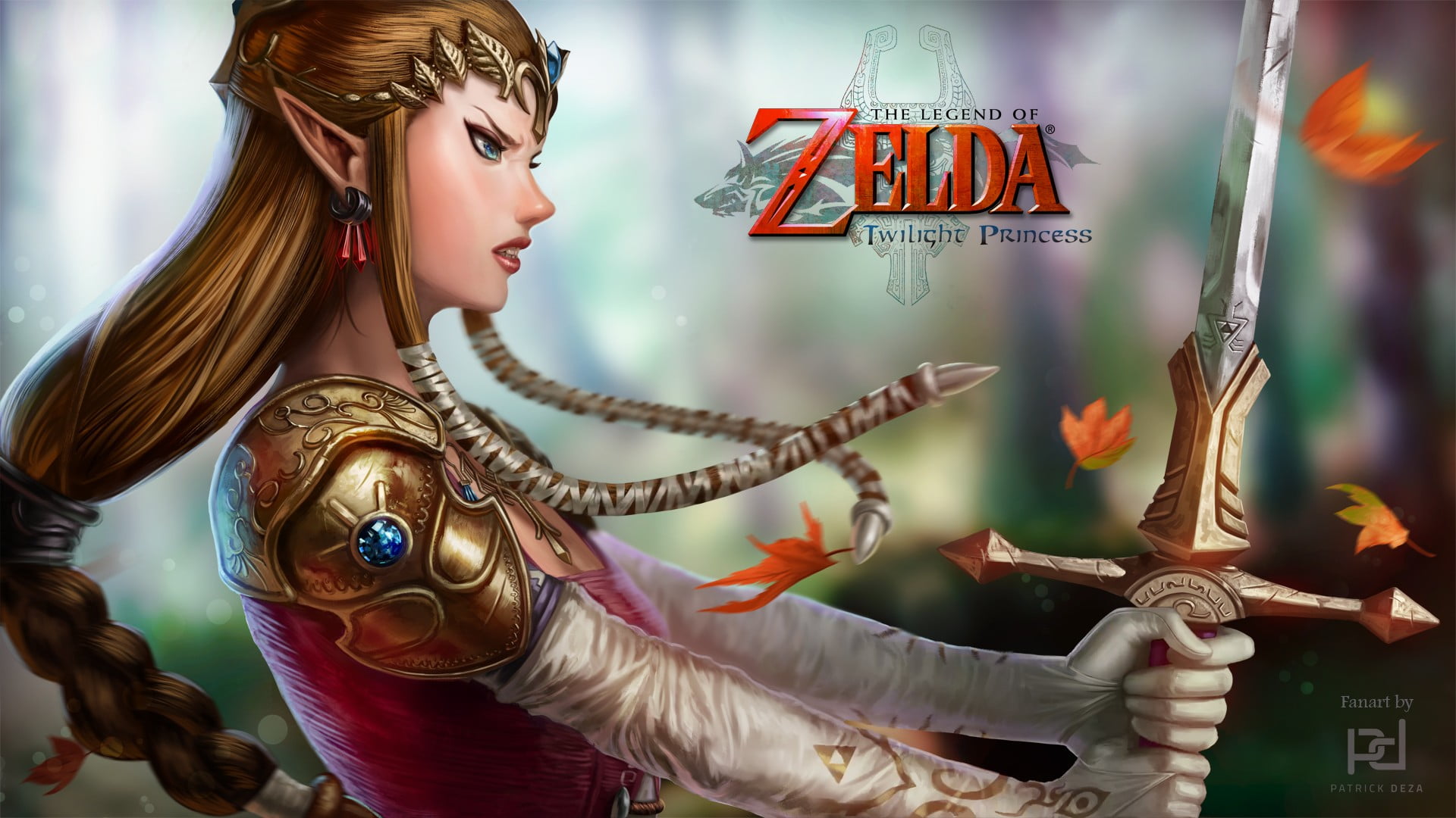 Zelda Twilight Princess digital wallpaper, The Legend of Zelda: Twilight Pr...