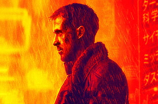 man's portrait wallpaper, Blade Runner 2049, movies, men, actor