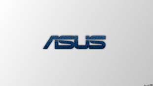 ASUS logo, ASUS, typography, simple background