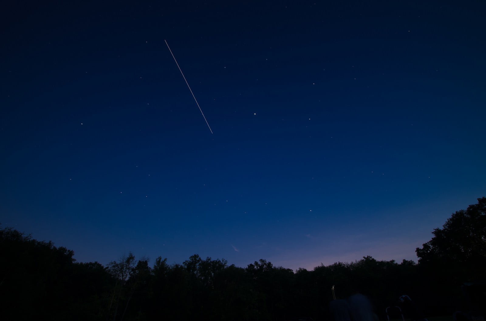 blue sky, photography, landscape, shooting stars, night