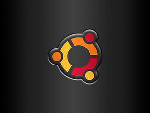 black, orange and yellow logo