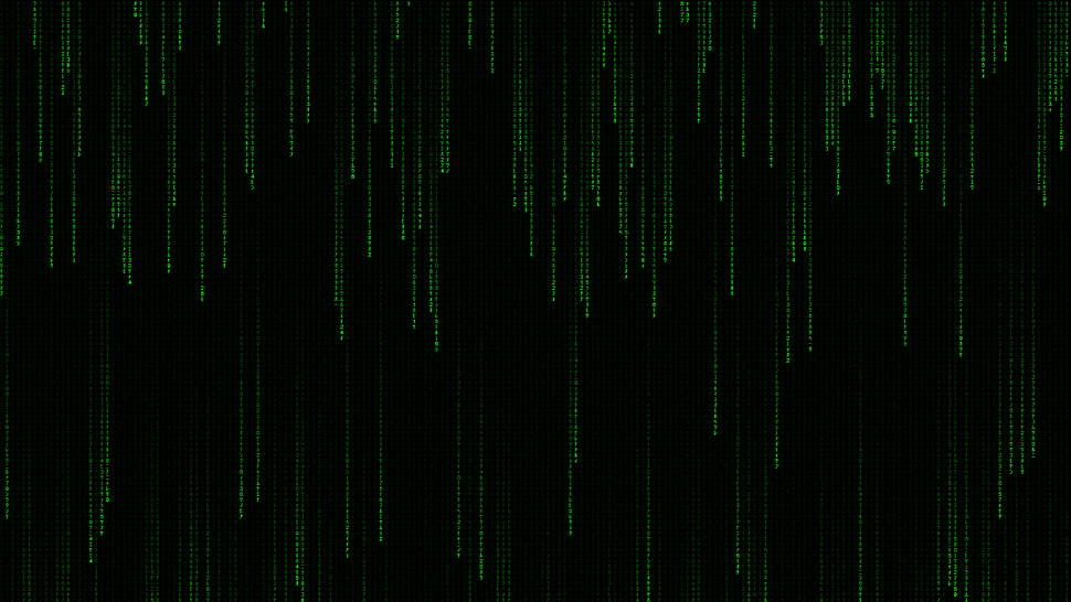 matrix code background, abstract, The Matrix HD wallpaper