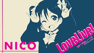 LoveLive Nico poster HD wallpaper
