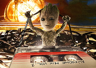 Groot from guardian of the galaxy