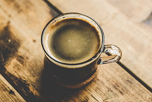 black ceramic mug, Coffee, Cup, Foam HD wallpaper