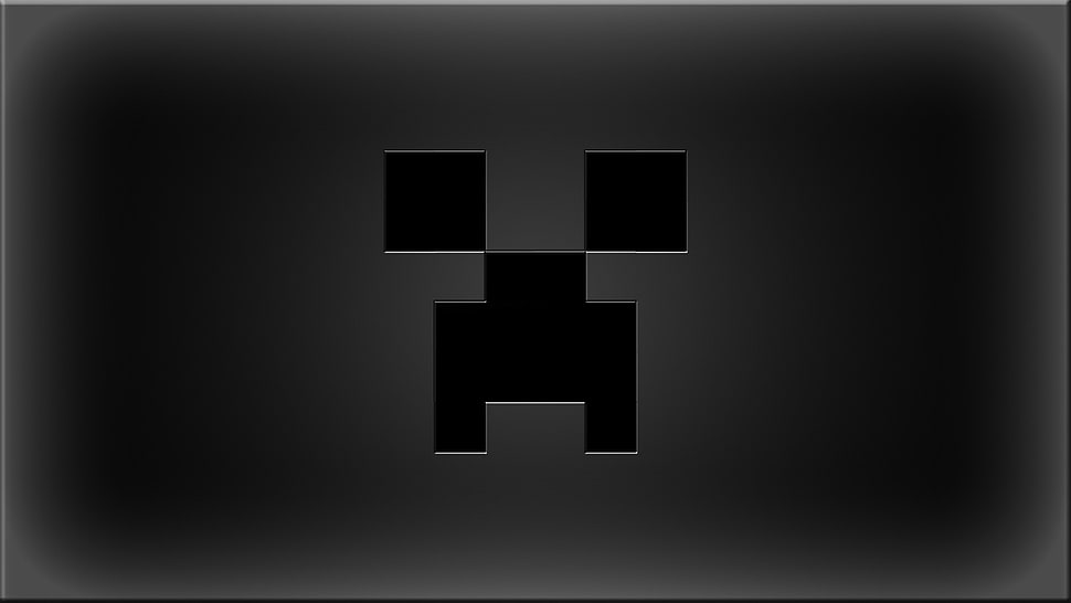 Minecraft Creeper logo HD wallpaper | Wallpaper Flare
