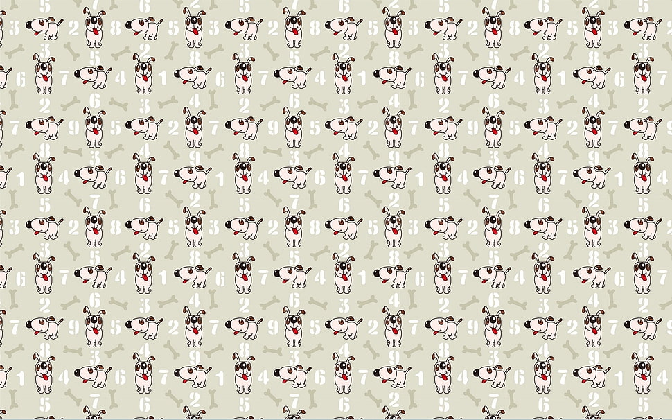 white Puppy wallpaper HD wallpaper