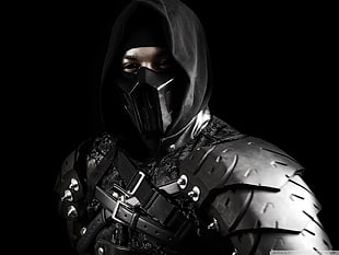 man with black mask digital wallpaper, Thief, Rogue, Noob Saibot, Mortal Kombat X