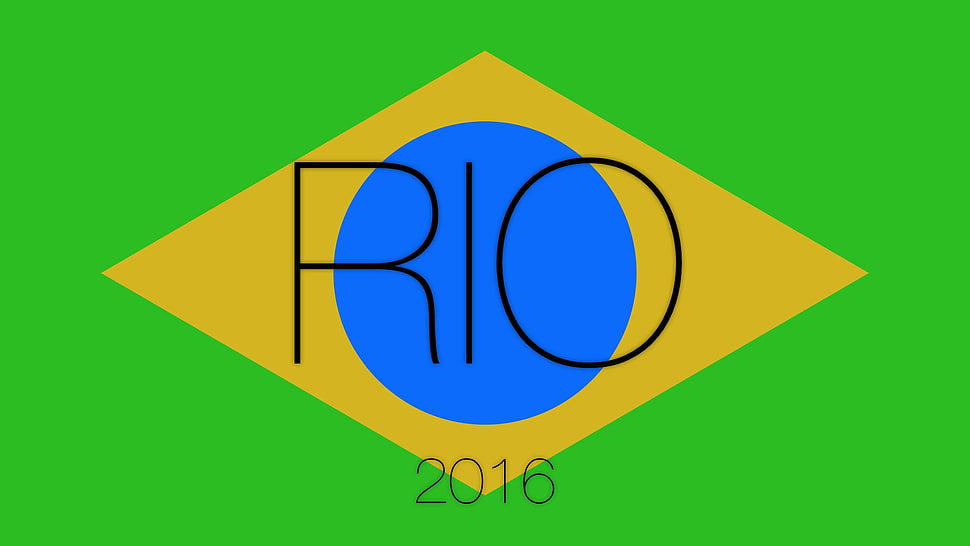 2016 Rio logo HD wallpaper
