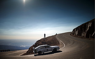 white sedan, Audi, audi quattro HD wallpaper