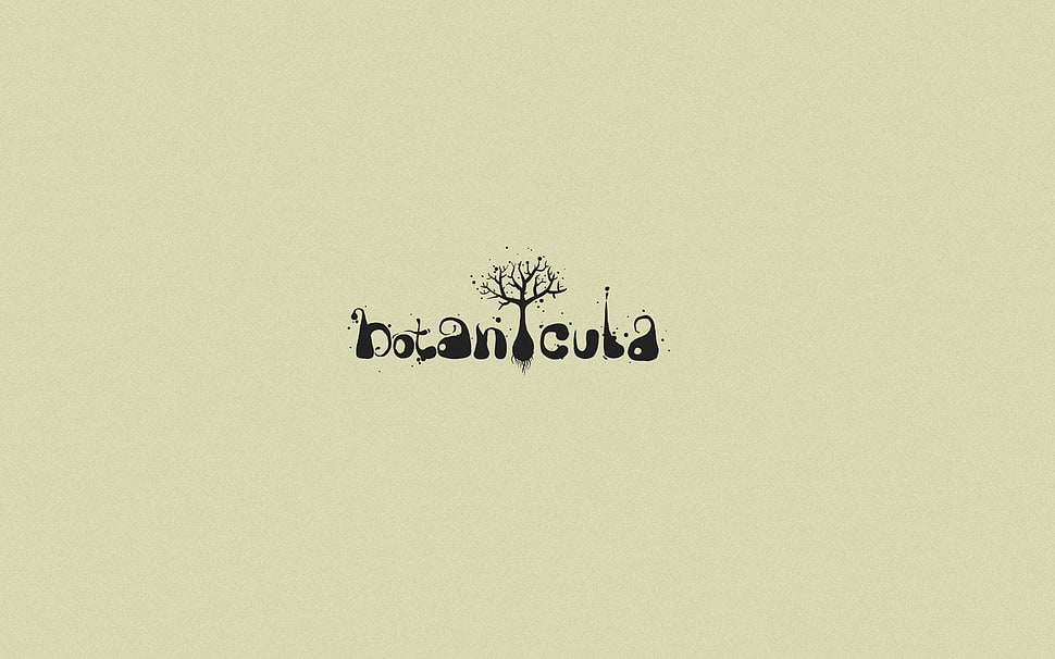 Botanicula logo HD wallpaper