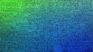 circuit board sketch HD wallpaper