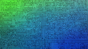 circuit board sketch