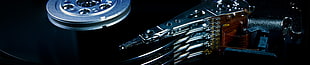 black and gray electric coil range oven, multiple display, Hard drives, technology, computer