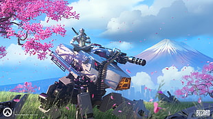 Genji Shimada, Genji (Overwatch), Overwatch, Blizzard Entertainment HD wallpaper